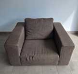 Wypoczynek do salonu. Sofa i fotel. Włoski