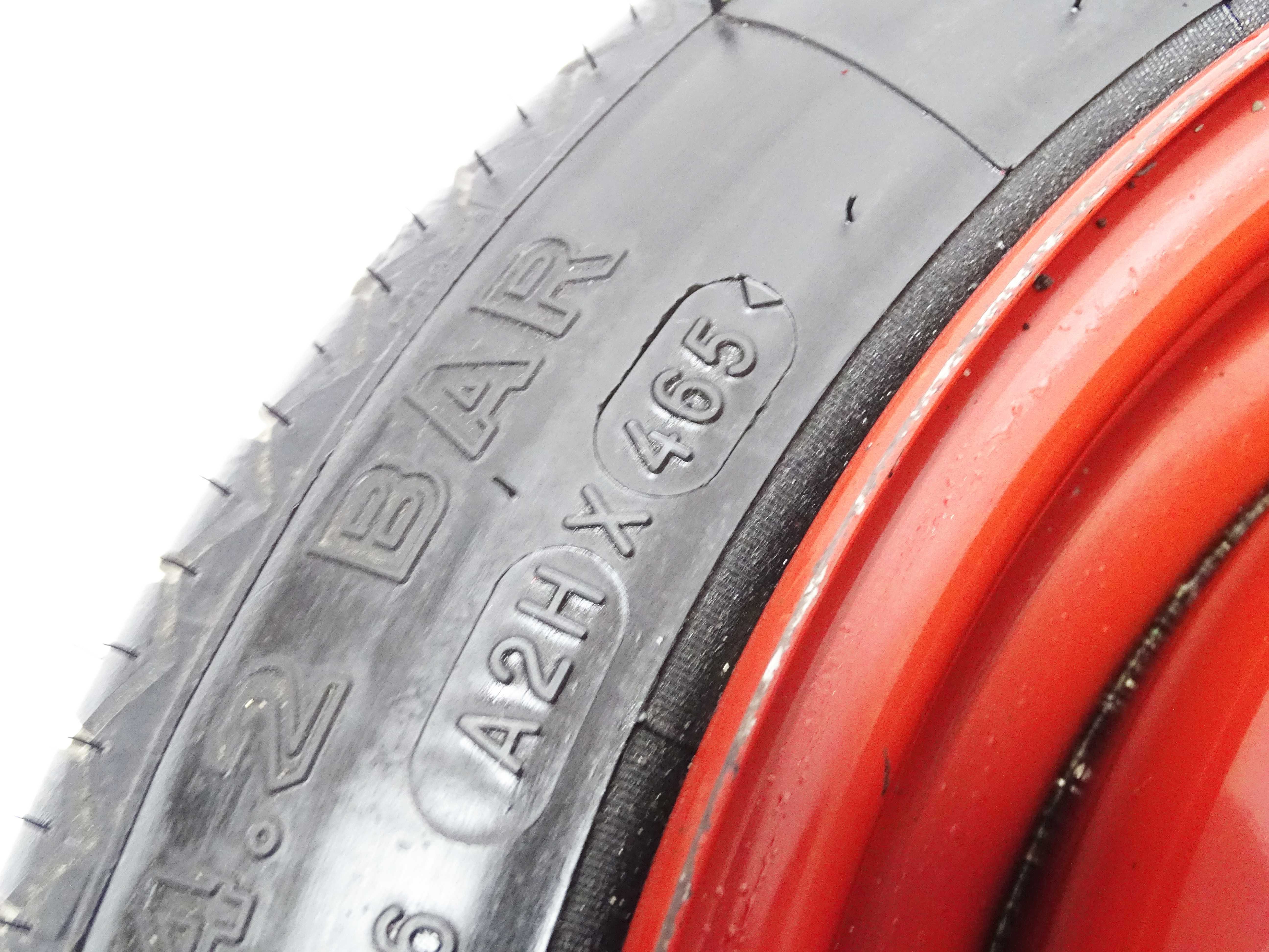 Koło dojazdowe zapasowe 4.00Bx14 4x98 ET43 Fiat Punto 105/70R14