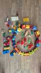 Klocki lego duplo + Unico interaktywna lokomotywa