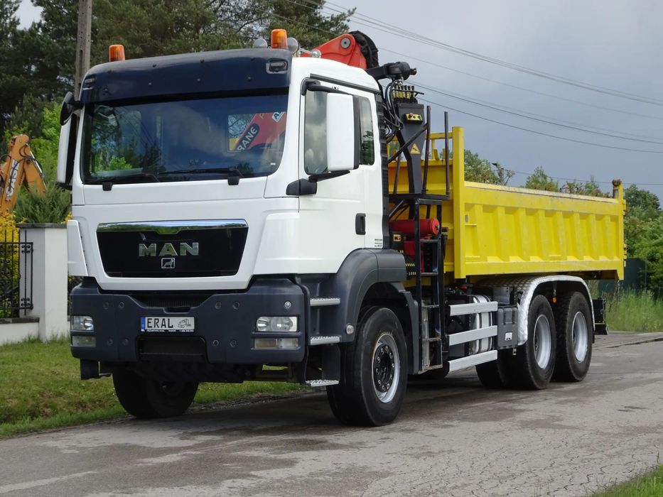 MAN TGS 33.320 Wywrotka 6x4 Kipper HDS Palfinger PK 23500