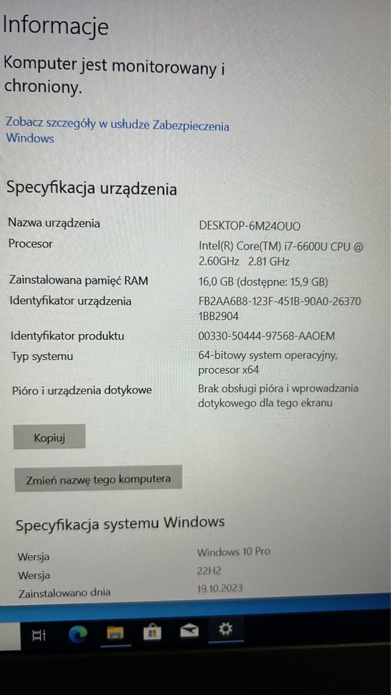 Lenovo ThinkPad T560 i7 2,60 GHz 16GB RAM 512 GB