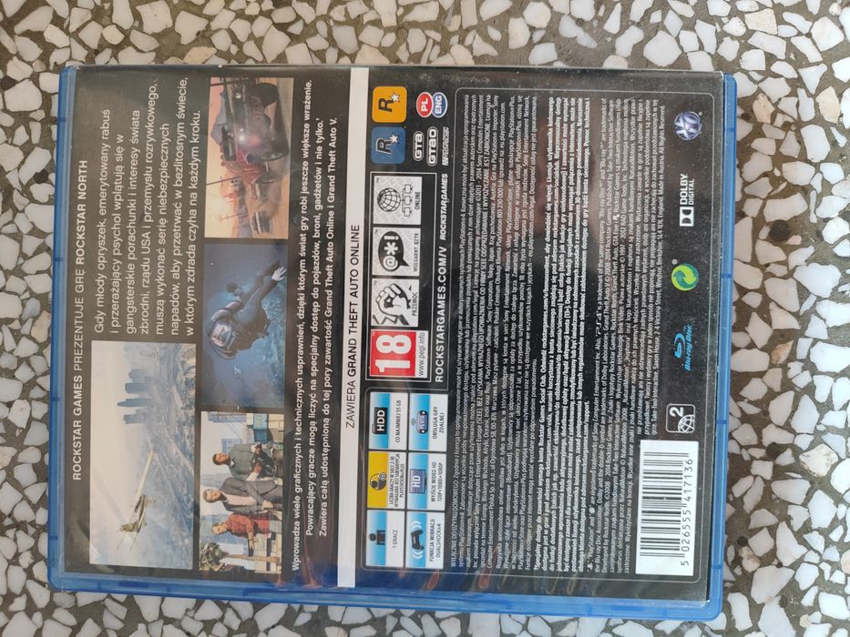 Grand Theft Auto 5 PL PS4 lub PS5