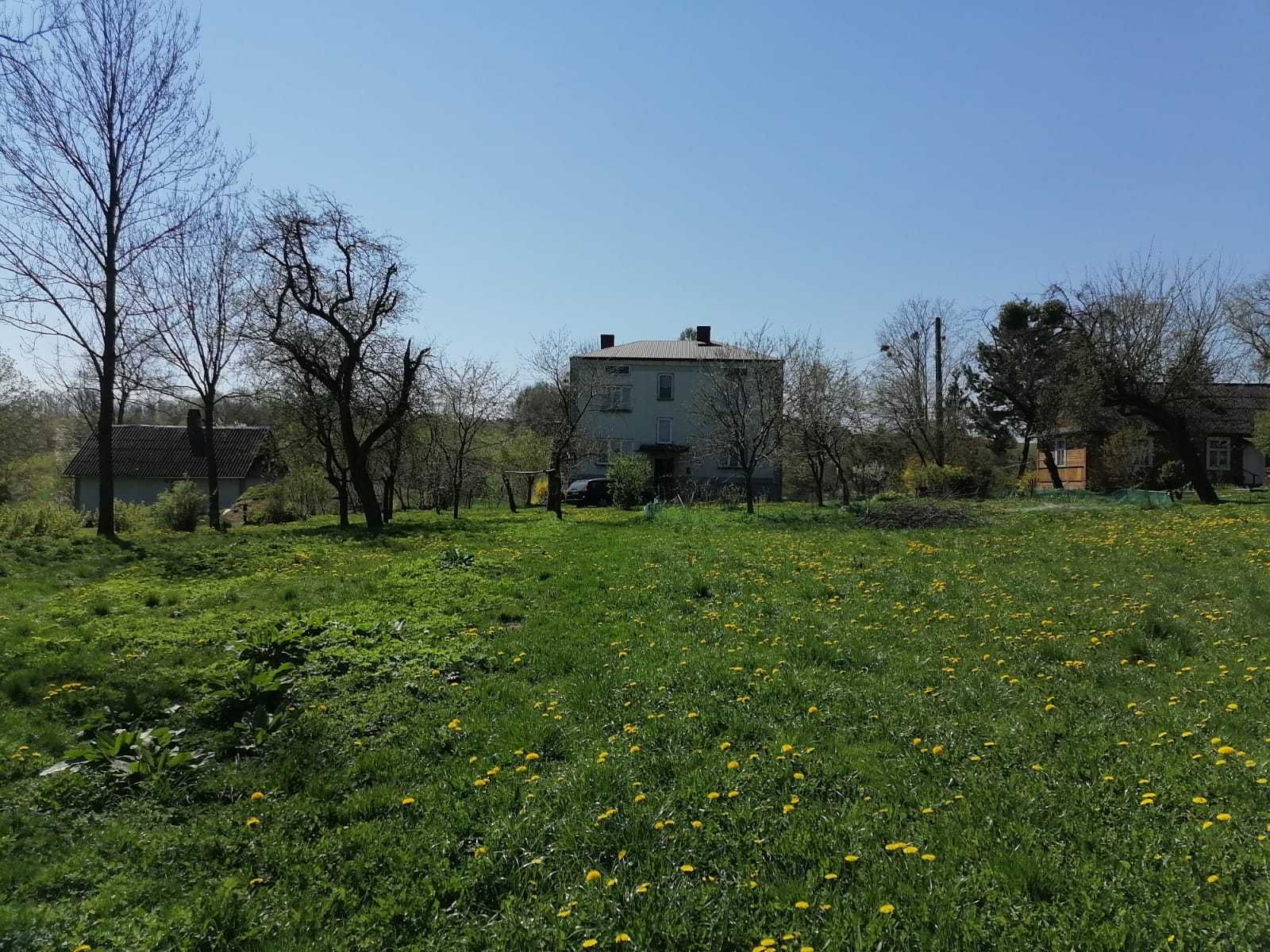 Działka rolna z zabudowaniami [2,93ha] w malowniczej okolicy Roztocza