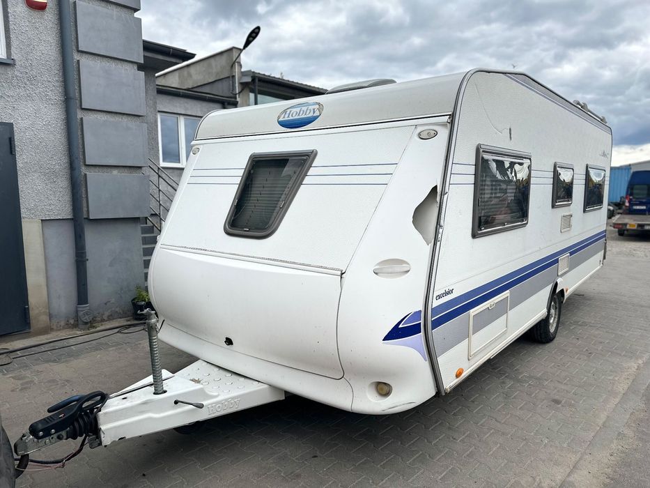 Hobby Excelaior  Naczepa stan jak na foto