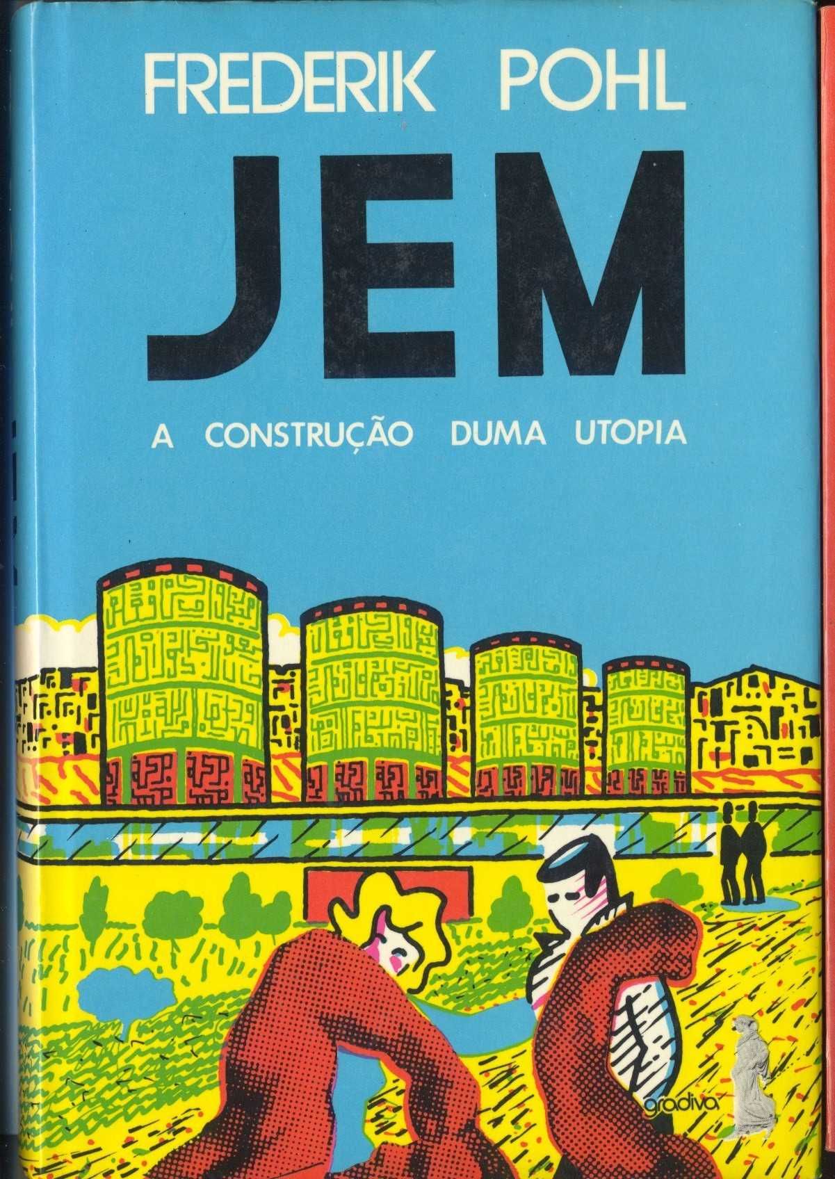 Livros de Ficção Científica Ben Bova, Pohl, e outro