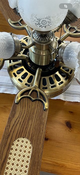 Світильник з вентилятором (новий. )