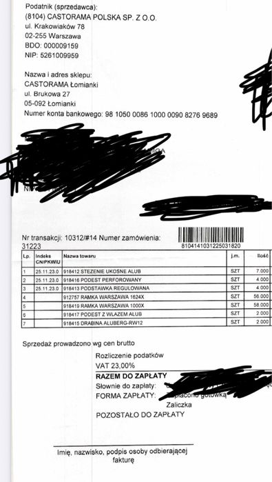 OKAZJA! Rusztowanie warszawskie