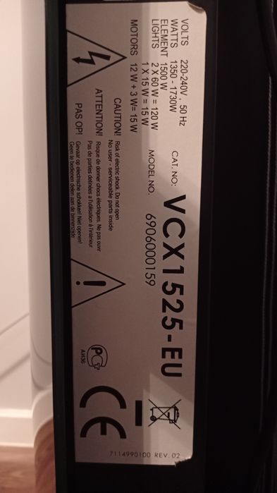 Kominek elektryczny dimplex vcx1525-eu