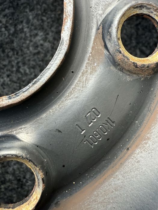 Сталеві диски R15 5/112 VW Golf 5/6/7 Touran Caddy Passat B5 B6 Skoda