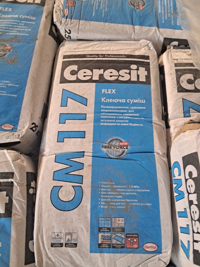 Клей для плитки Ceresit CM 117
