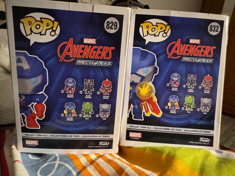 Bonecos PoP Marvel
