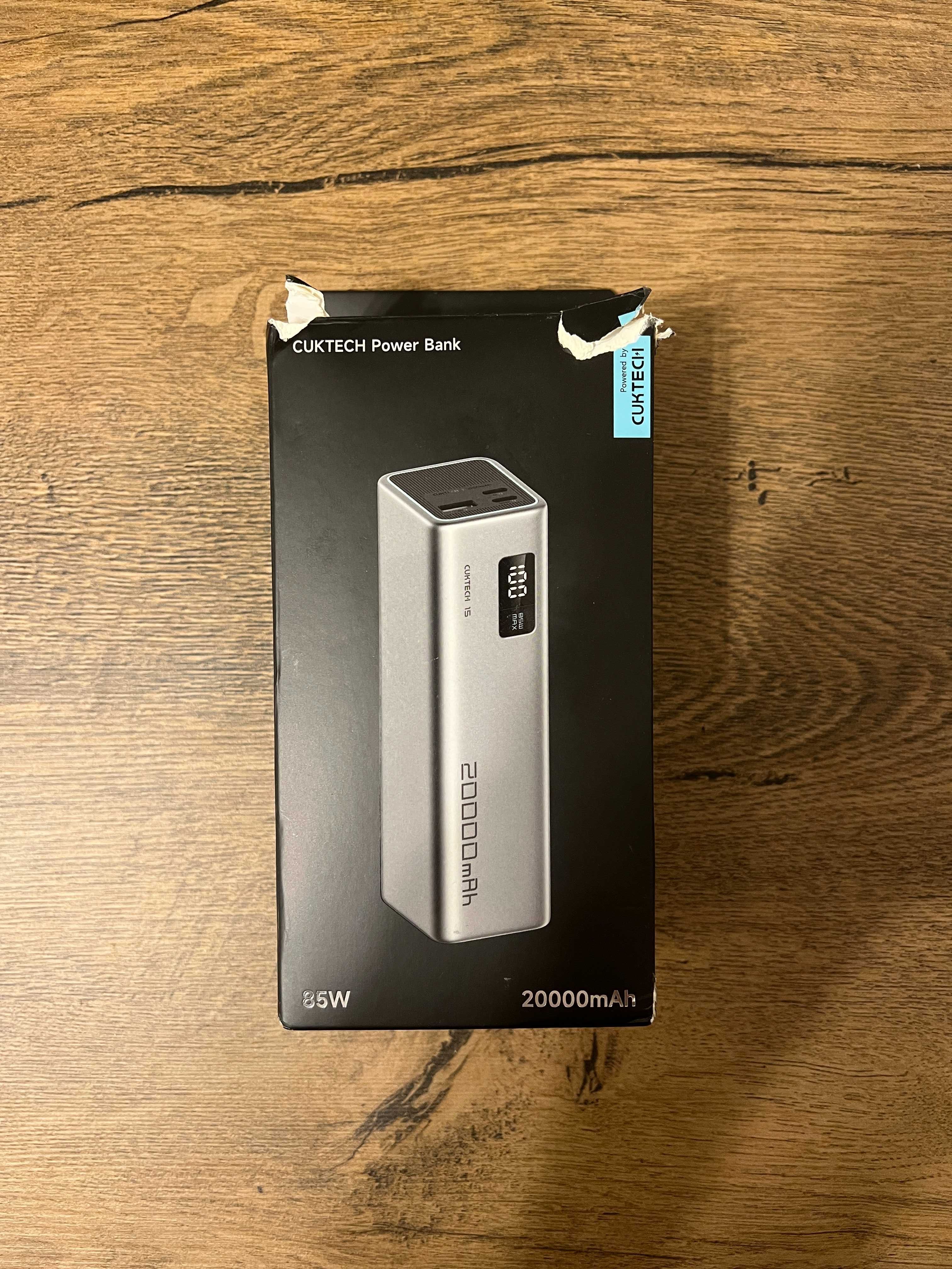 Ladowarka Cuktech 15 PB200 | Power Bank 20.000mAh |Szybkie tadowania