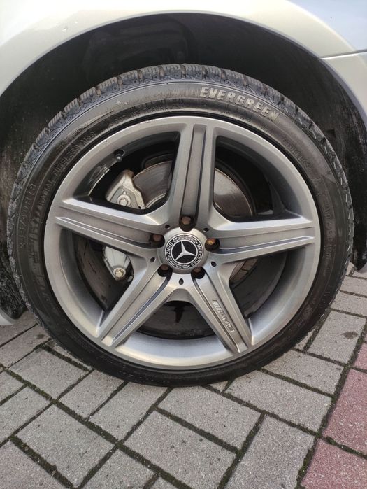 Opony zimowe 2x 245/40/18  2x 265/35/18 Mercedes E class, CLS