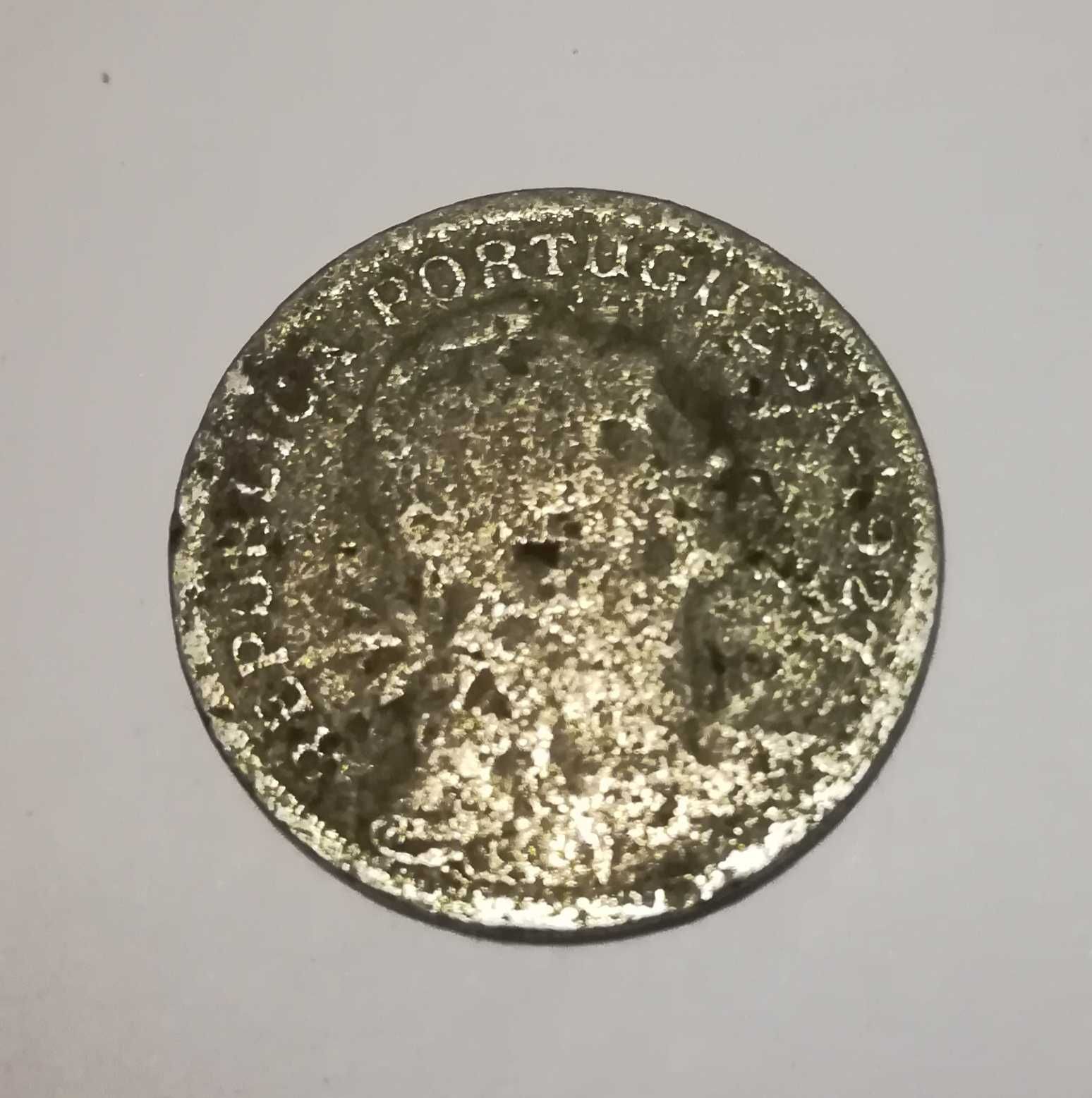 Moeda 50 centavos ano 1927