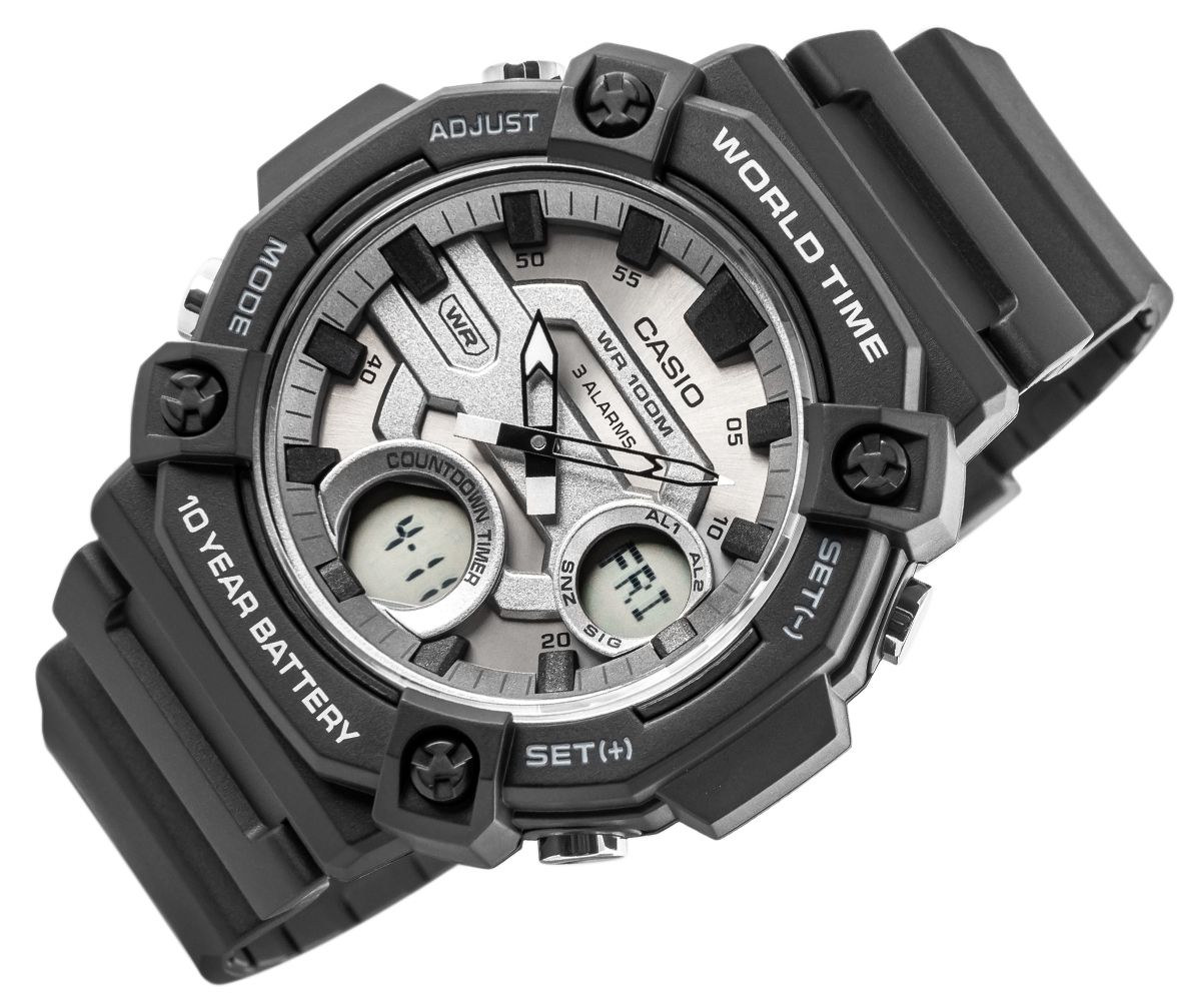 zegarek męski casio aeq-120w-7avdf + box