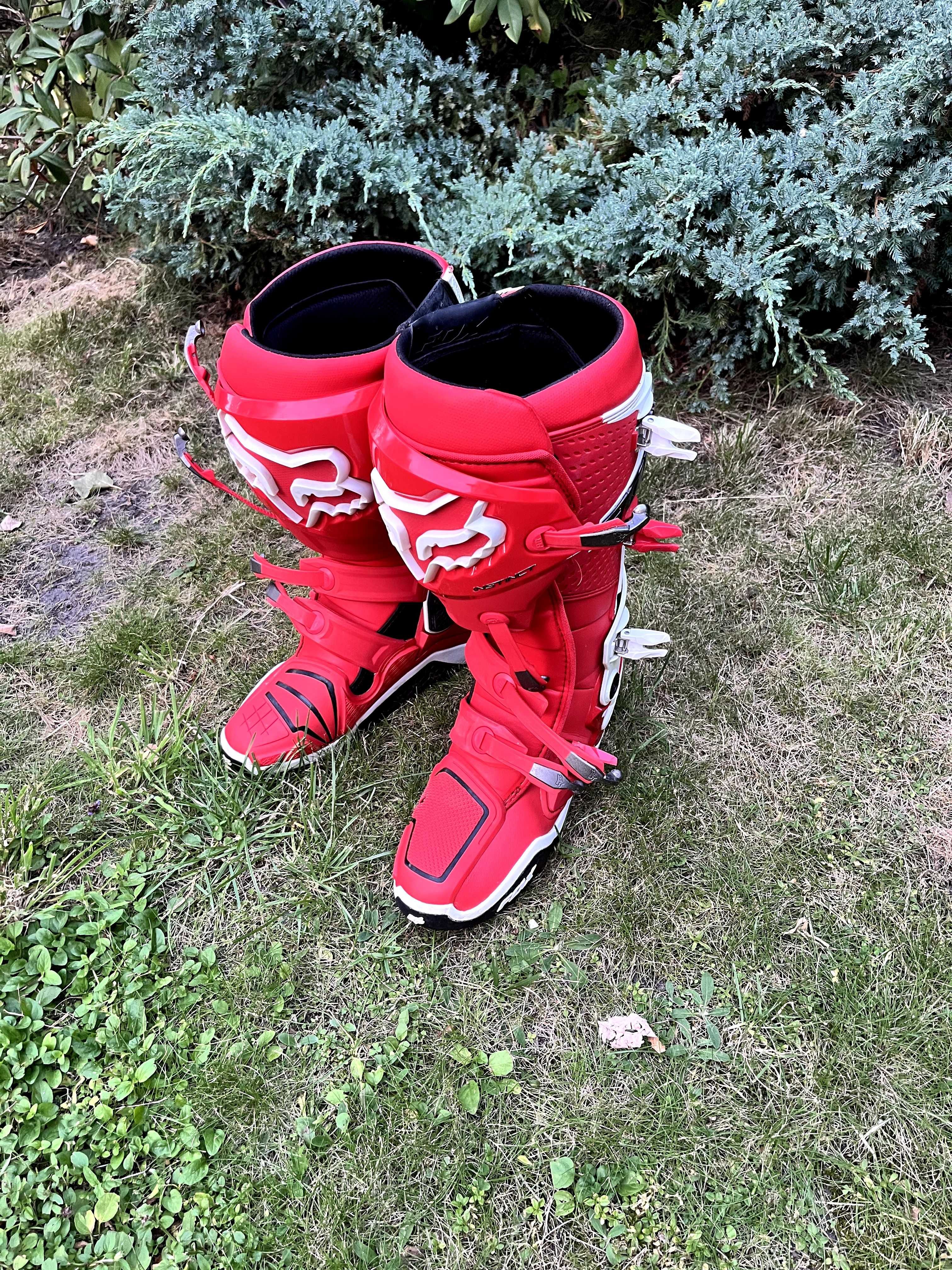 Buty motocyklowe Cross - Fox Instinct - prawie NOWE (użyte 2 razy)