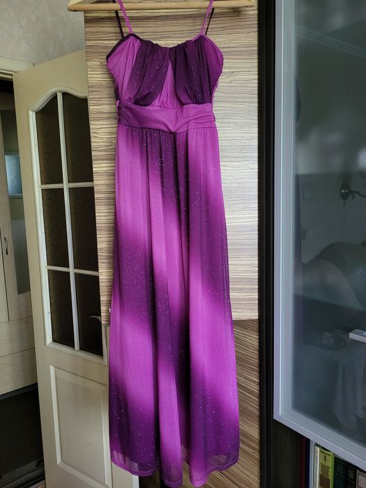 Сукня шимерна фуксія