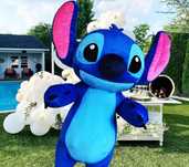 Stitch maskotka do wynajecia atrakcja wesele urodziny impreza
