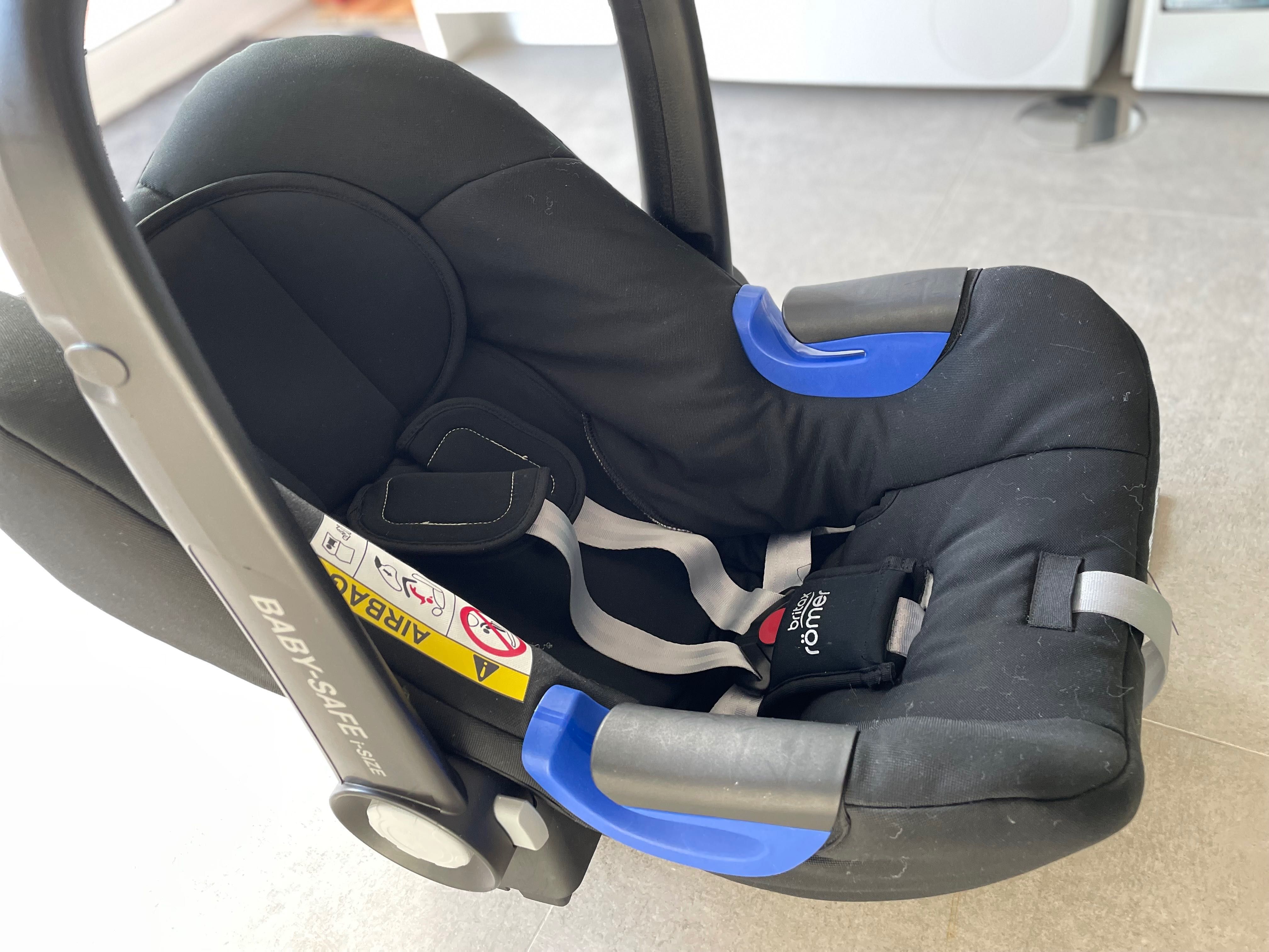 BRITAX ROMER Baby-Safe i-size OVO + base ISOFIX + acessórios 120€