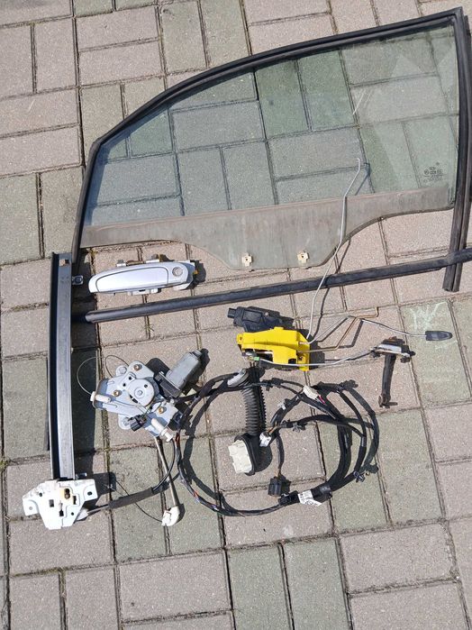 szyba klamka silniczek mechanizm