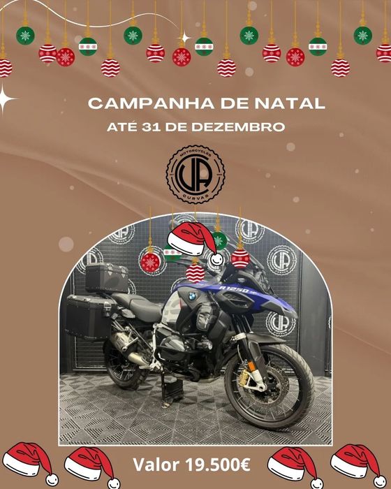 BMW R 1250 GS ADVENTURE HP 3 PACKS (CAMPANHA DE NATAL)