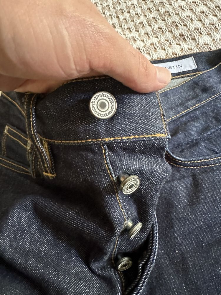 Джинси селвідж GUSTIN 1968 raw selvedge denim jeans