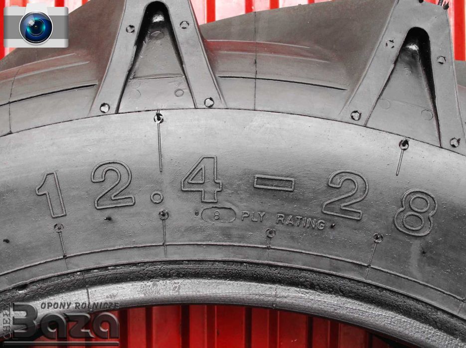 BAZĄ Opona 12.4-28 Trayal 8PR C330 Mocna Gruba + Tani Kurier OKAZJA !