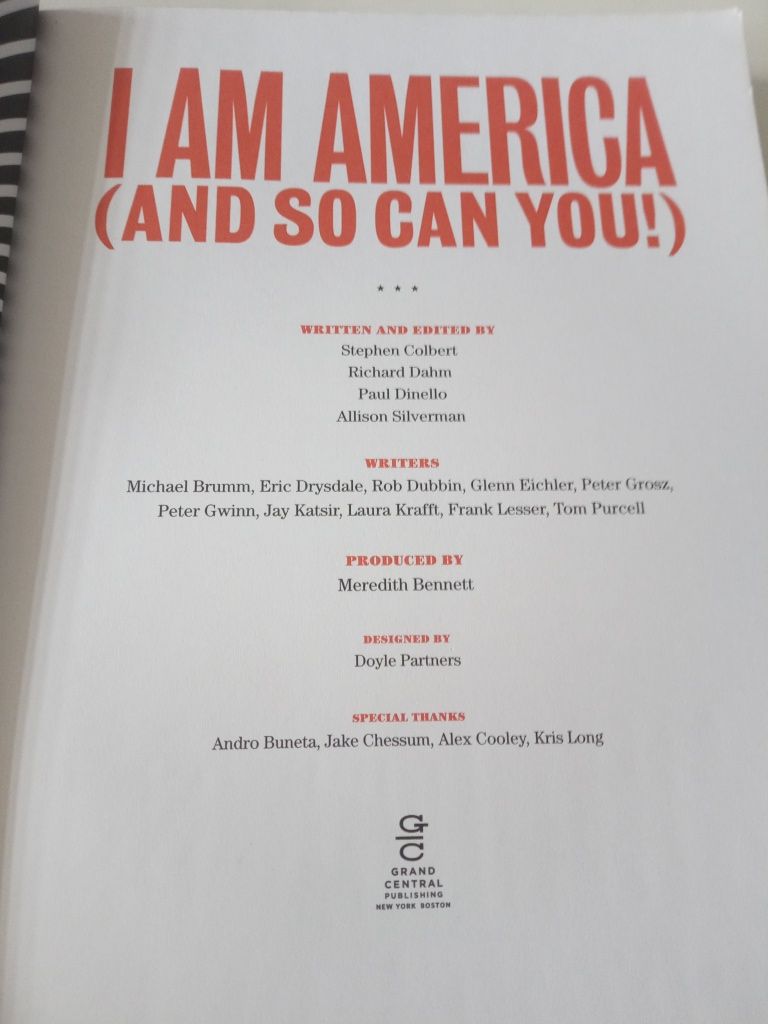 I Am America (and So Can You!) - Colbert