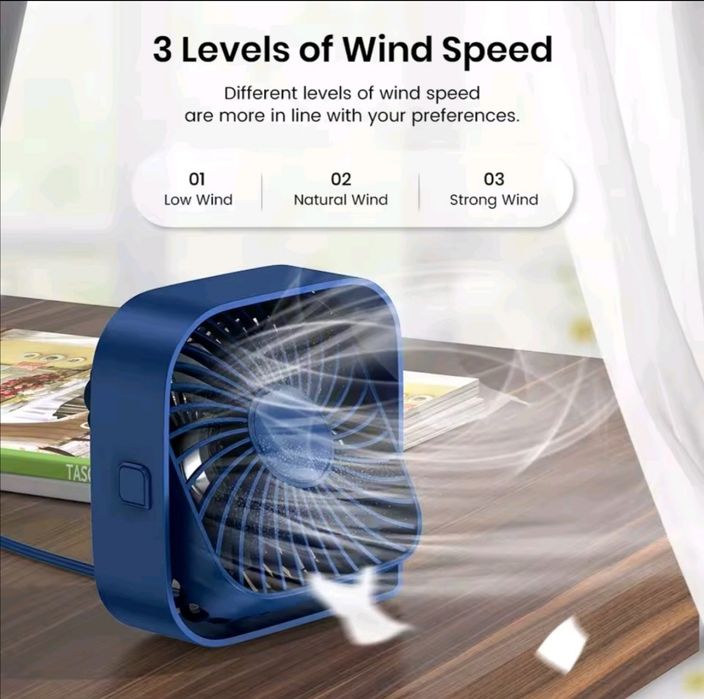 Вентилятор портативний Topk