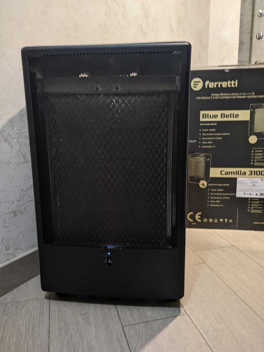 Газовий обігрівач каталітичний Ferretti Camilla 3100 + редуктор Cavagn
