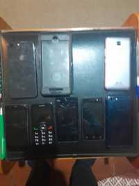 Iphone 8 +caixa para peças +2 asus +2alcatel 1wiko 1mbranca meo