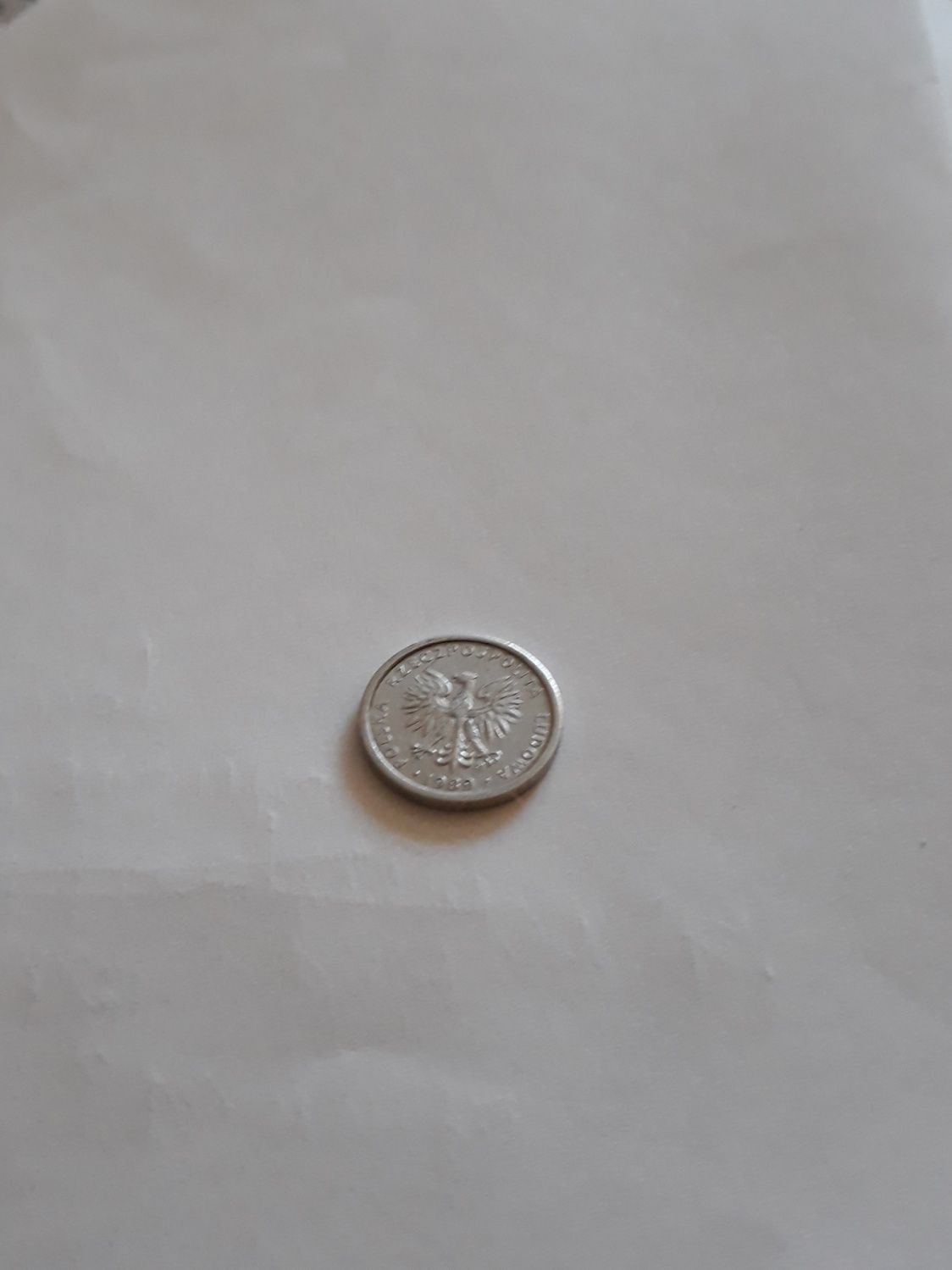 Moneta 1 zł 1989r -średnica 16 mm