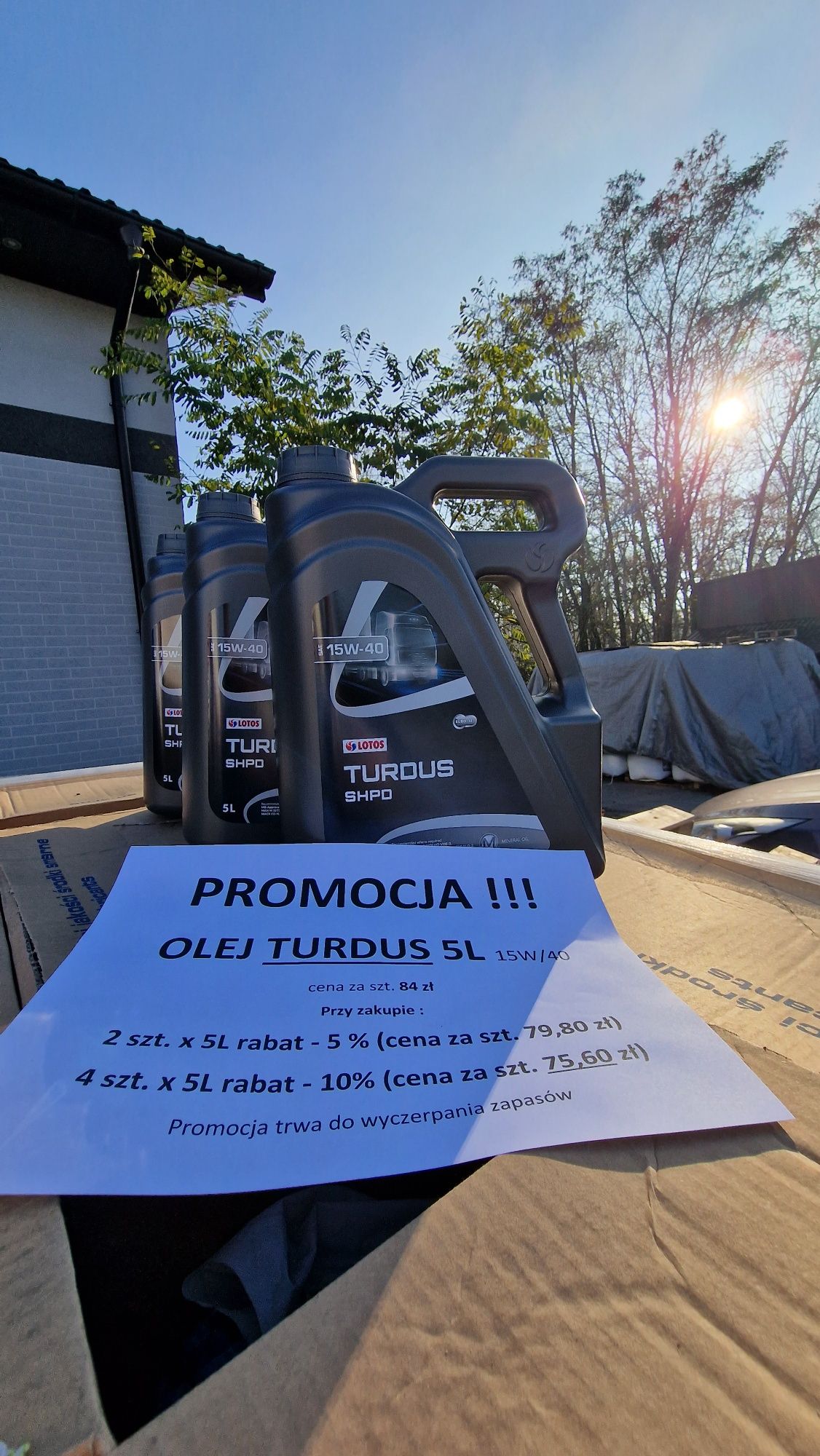 olej Turdus shpd 15W-40 5L Lotos Orlen Superol Valvoline Fusch