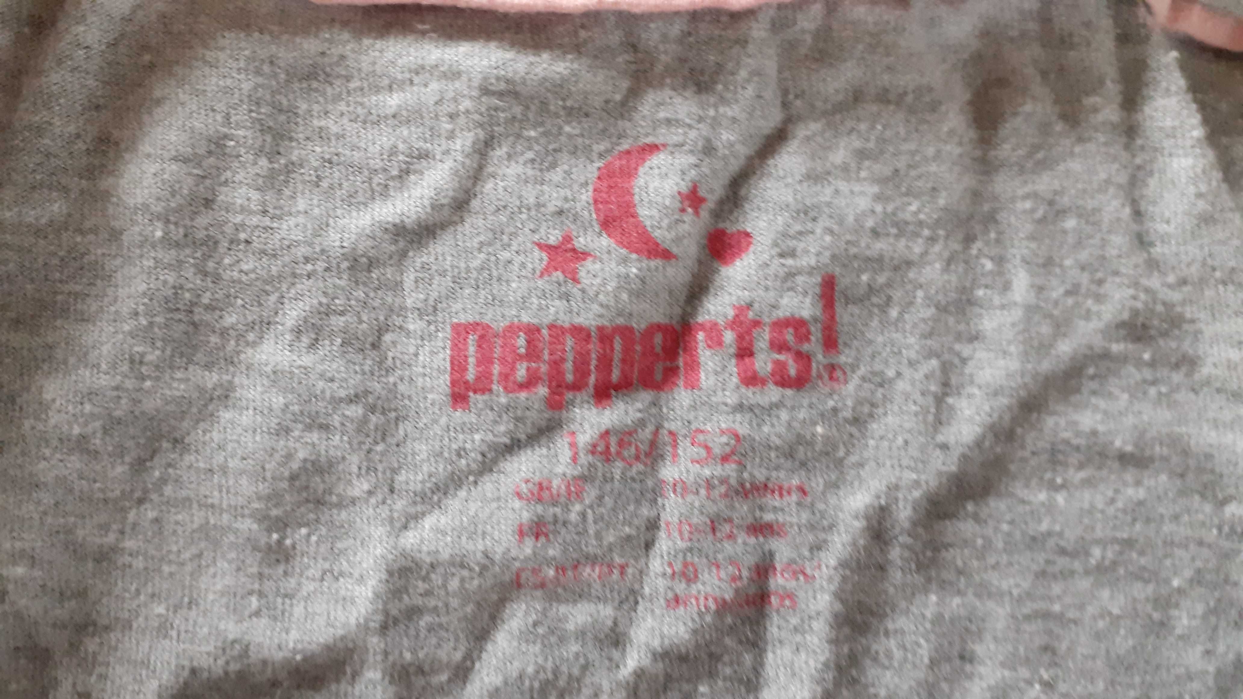pidżama dla dzieci marki pepperts rozm spodnie 128 bluzka 146/152