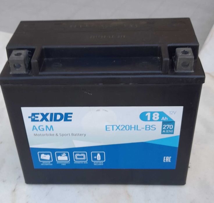 Bateria Exide Exide Moto 12v-18 ah