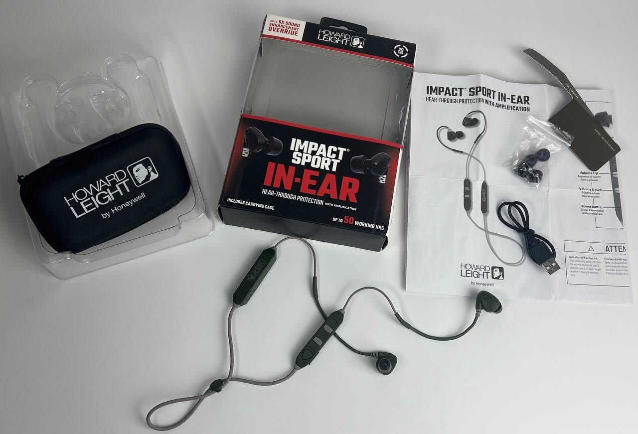 Активні беруші Howard Impact Sport In-Ear Hear Through Technology