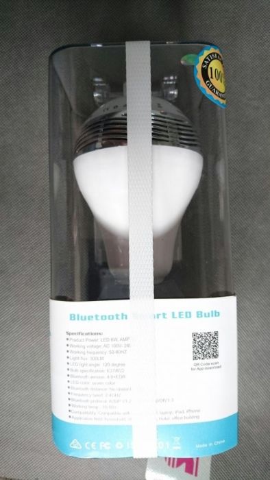 Omega - żarówka Led, Bluetooth z głośnikiem