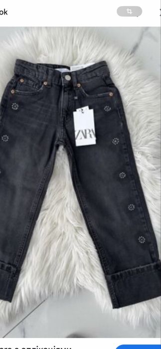 Джинсы  на девочку Zara