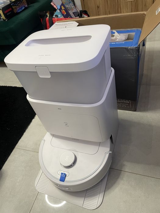 Robot sprzątający Ecovacs N30 Pro Omni z mopowaniem BIAŁY