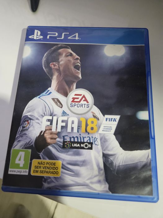 Vendo jogo ps4 Fifa 2018