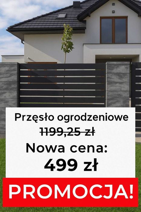 przęsło ogrodzeniowe BUDMAT super cena kamień ogrodzenia podjazd taras