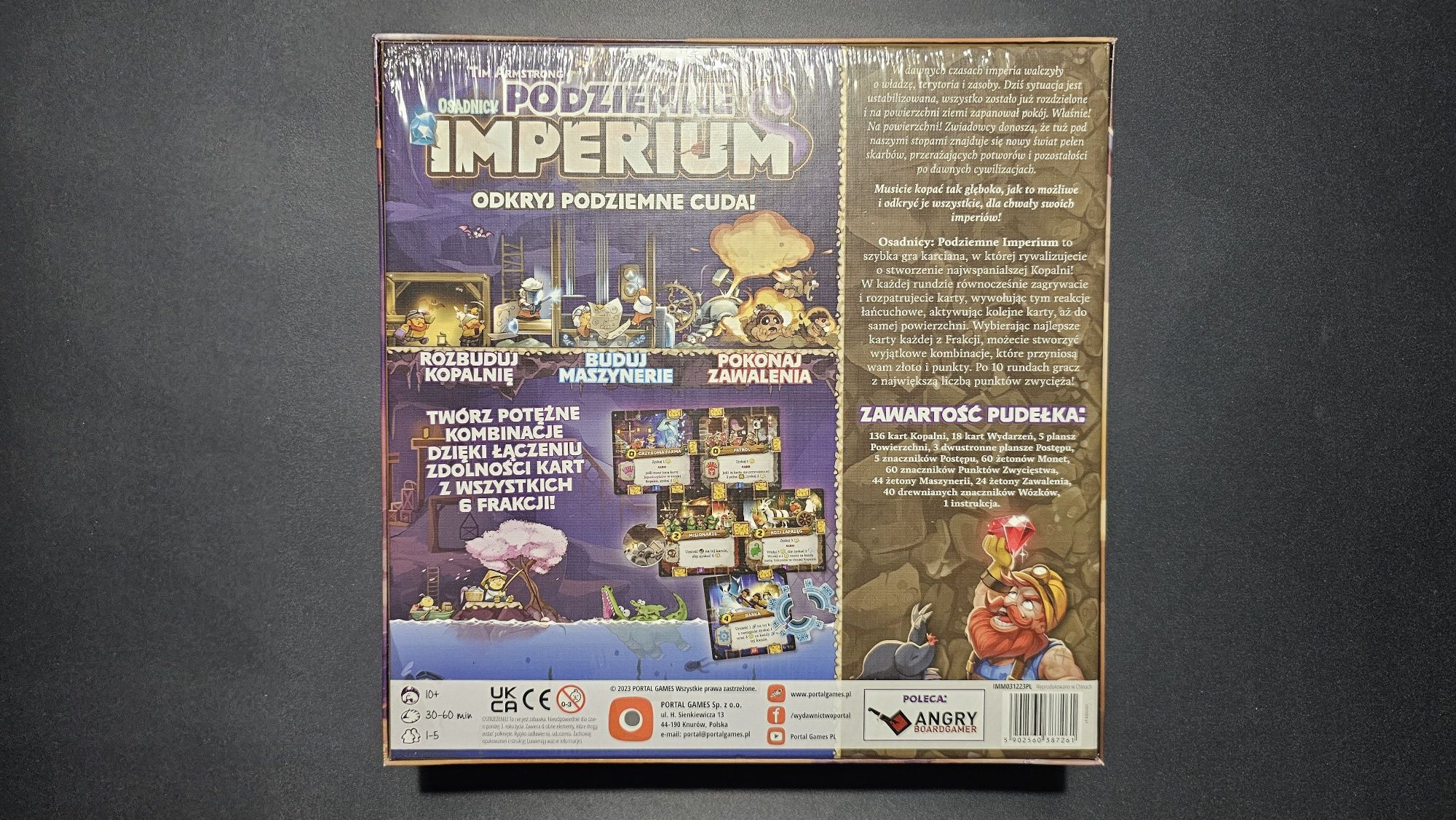 Podziemne Imperium gra planszowa