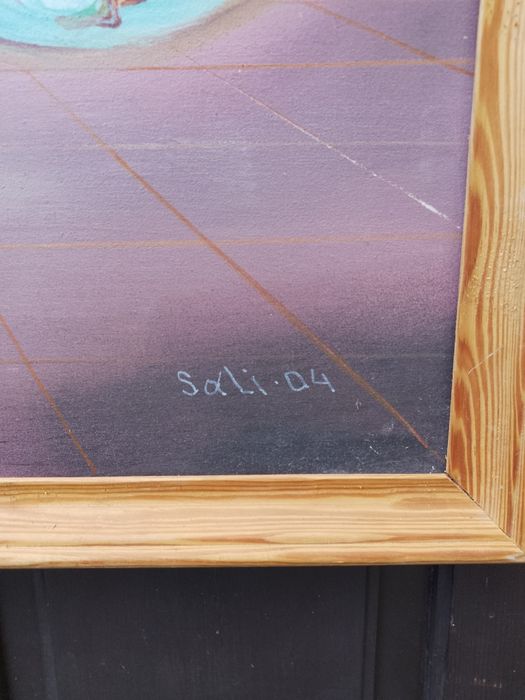 Forever przepiękny duży obraz olejny