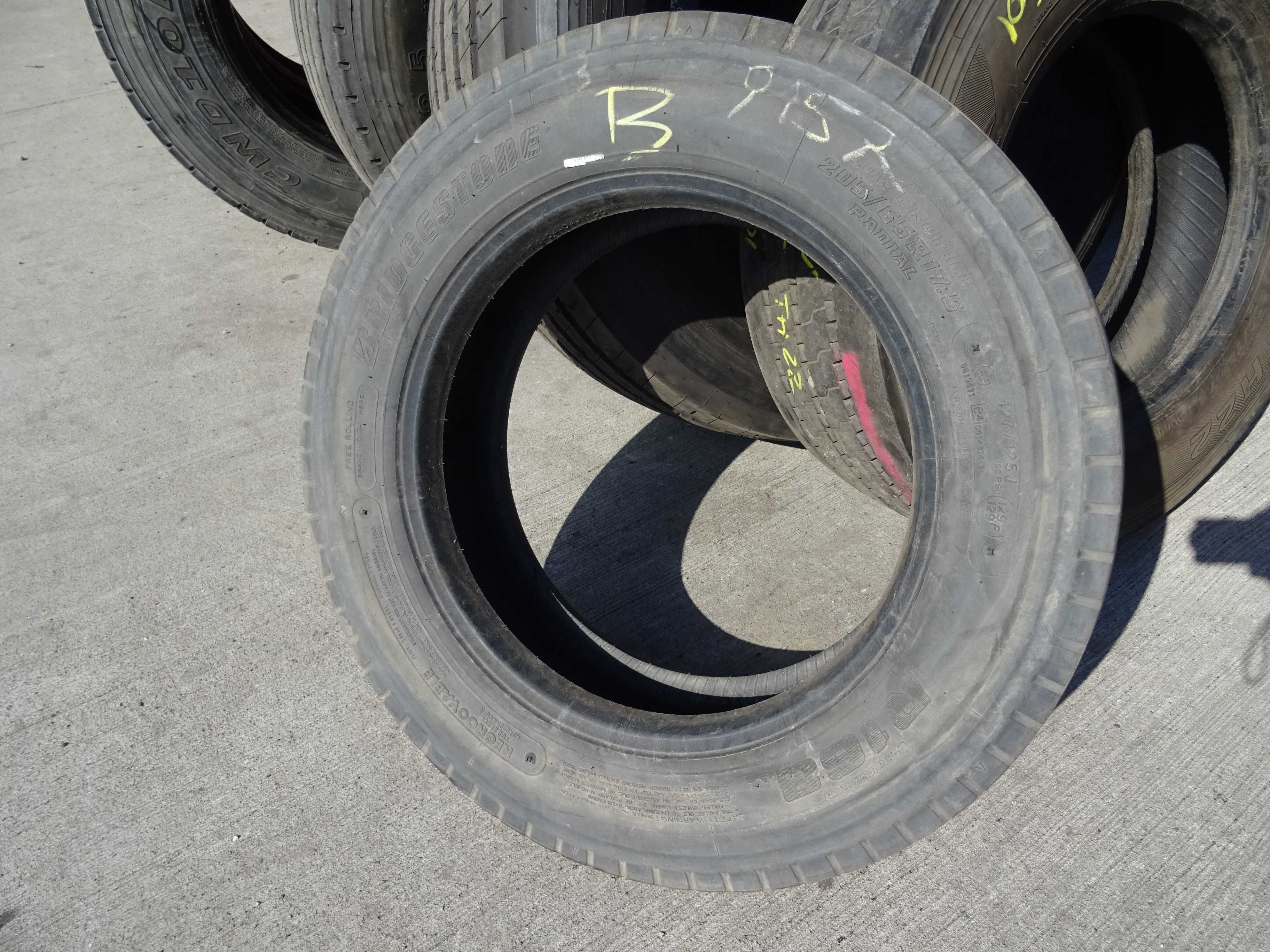 Opona 205/65R17.5 BRIDGESTONE R168 (380 netto)