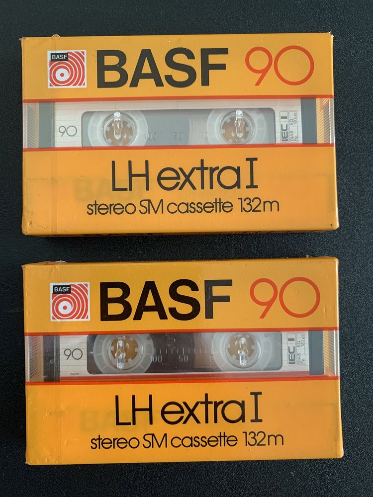 BASF 90 LH extra I stereo SM cassette 132 m 1983-1985 г.