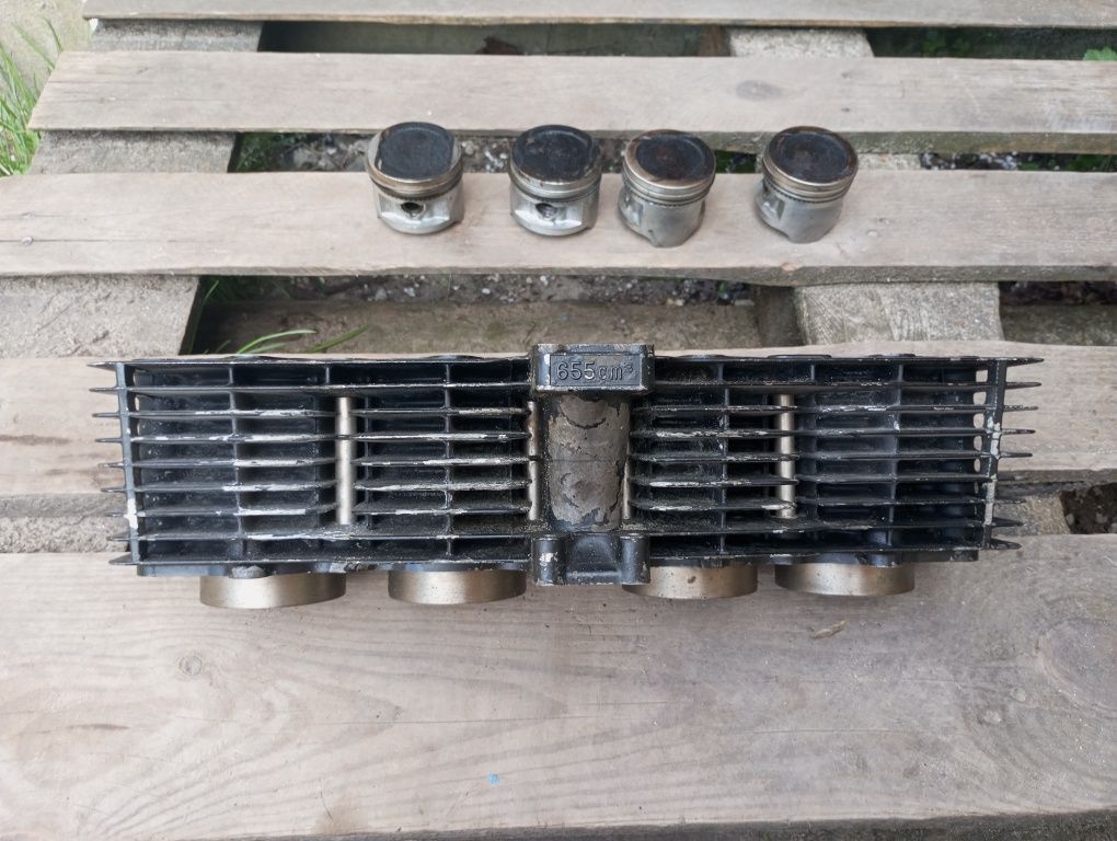 Cylinder tłoki blok cylindra tuleje tuleja Honda cbx 650 83 -85r 1.237