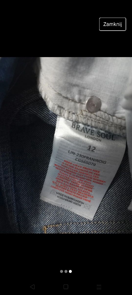 Spódnica maxi jeans z rozcięciem