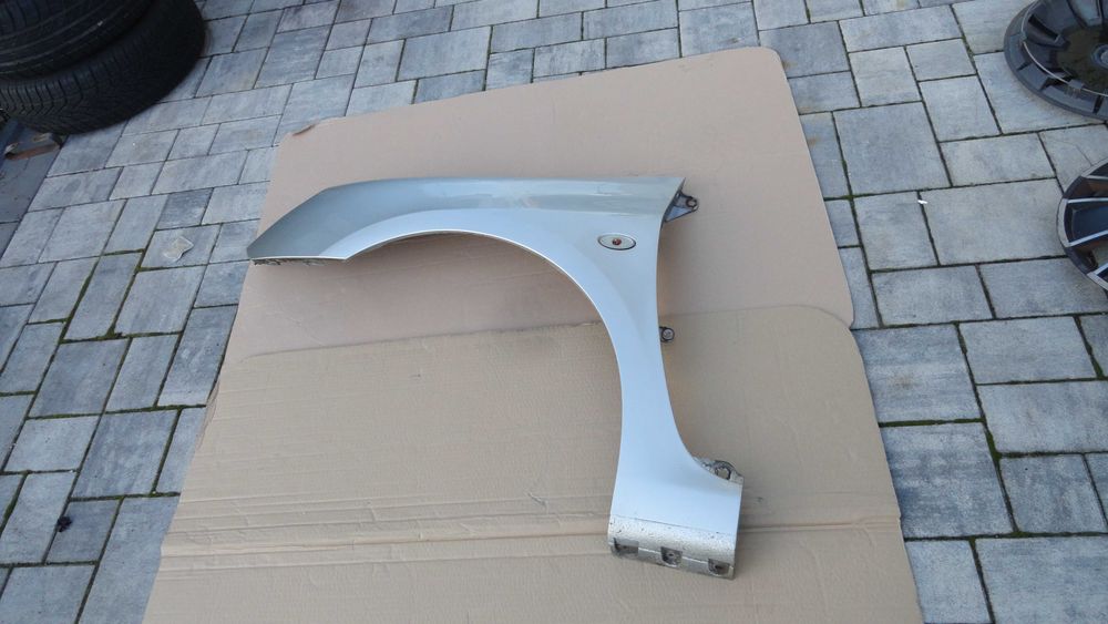 Błotnik Peugeot 307 Lewy Srebrny Oryginalny kolor ETSC