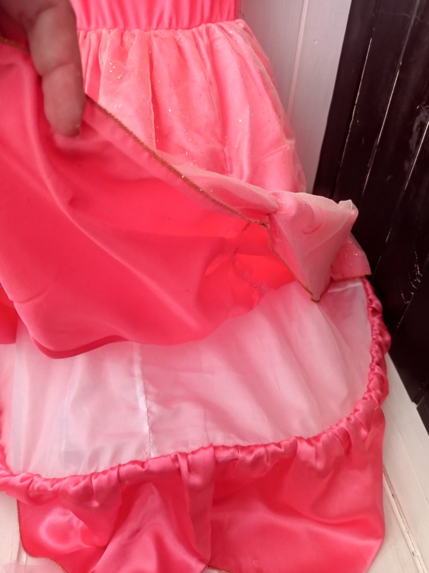 Карнавальний костюм принцеса корона бальне плаття сукня