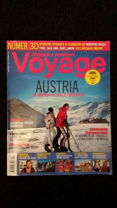 Voyage magazyn o podróżach nr 12 (149) grudzien 2010, numer 3D
